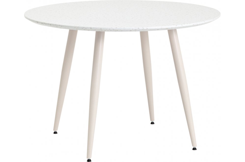 Деревянный стол Нимфа, D110, терраццо