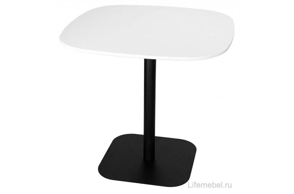 Деревянный стол Otis белый / черный