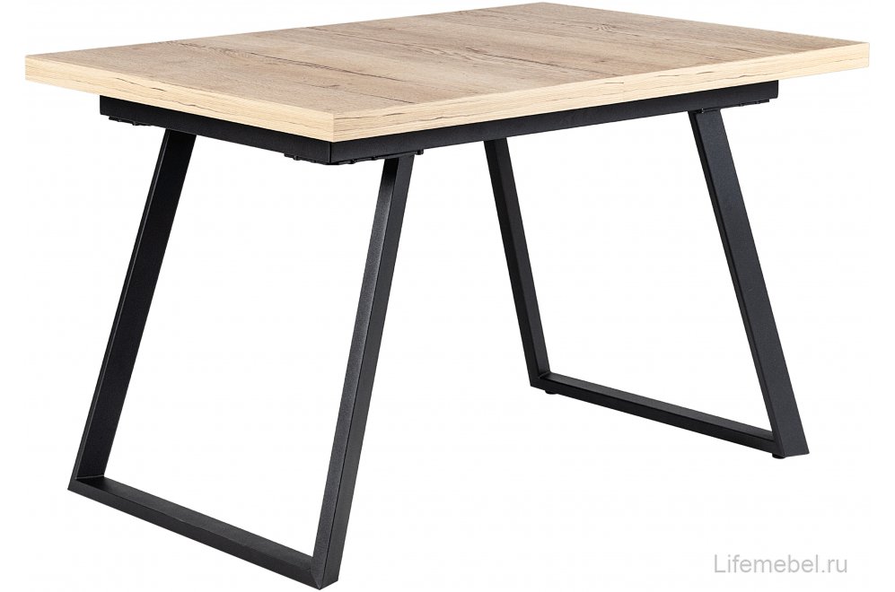 Деревянный стол Пеле 140x180 натуральный