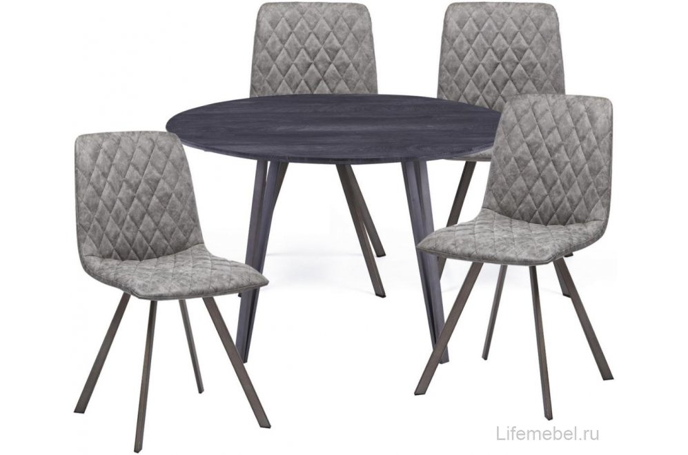 Деревянный стол Raymond 120 серый дуб