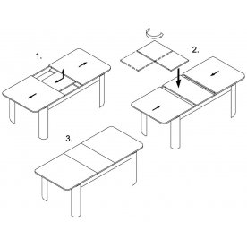 Деревянный стол Румба ПР-М 06 ВН 02