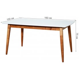 Деревянный стол Самурай-3