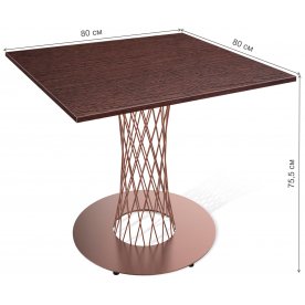 Деревянный стол SHT-TU3-1/80/80