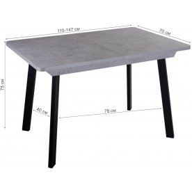 Деревянный стол Джаз ПР СБ/СБ 93 ЧР