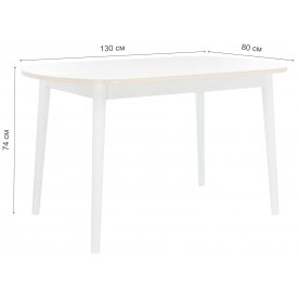 Деревянный стол Leset Акра 2Р