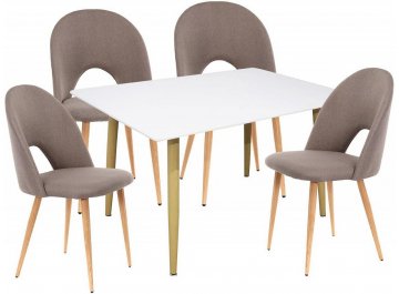 Деревянный стол Snow