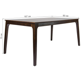 Деревянный стол Ницца