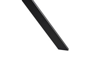 Стол деревянный обеденный Таун камень темный / черный