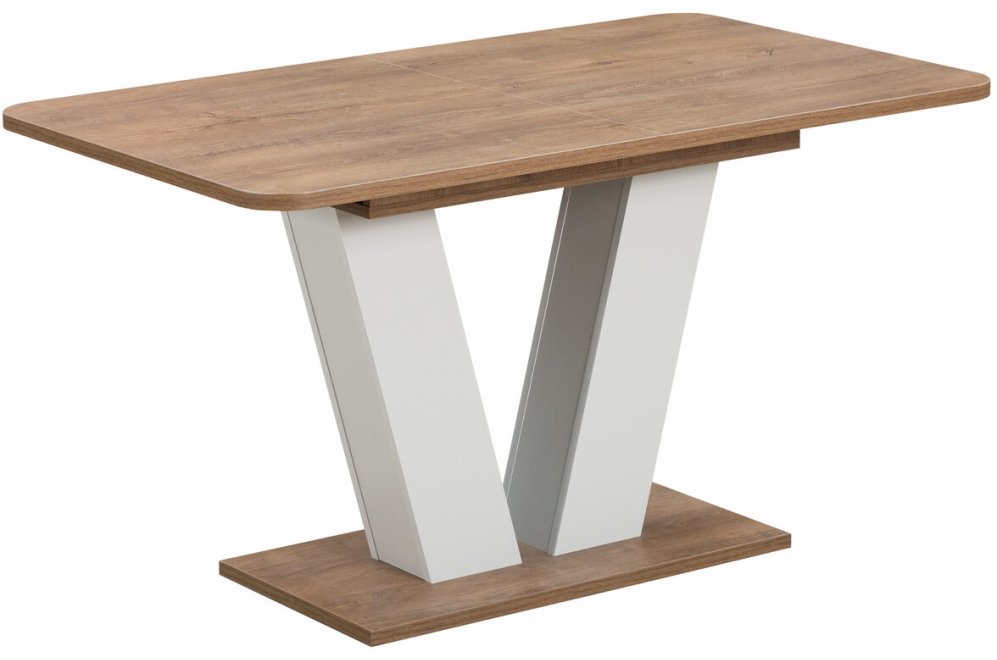 Деревянный стол Vega дуб канзас / пепел
