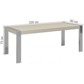 Деревянный стол Vigo MDI.DT.VC.8