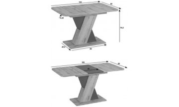 Деревянный стол Вильнюс