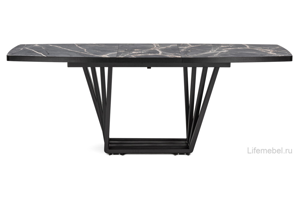 Стол на тумбе Эудес черный