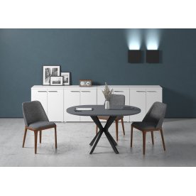 Обеденные столы 21BORN-O.1200 Graphit