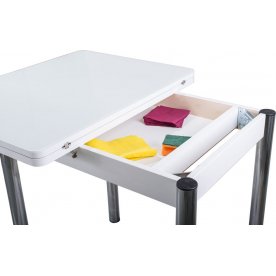 Стеклянный стол Чинзано М-2 БЛ ст-БЛ 02