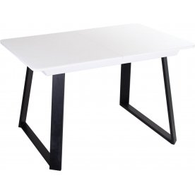 Стеклянный стол Танго ПР-1 БЛ ст-БЛ 91-1 ЧР