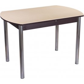 Стол Альфа ПО КМ венге / камень 06 / ножка 02