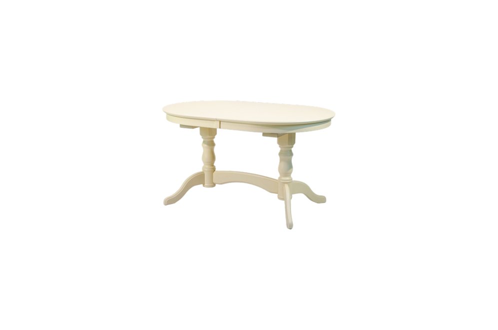 Деревянный стол Бизе 120 слоновая кость