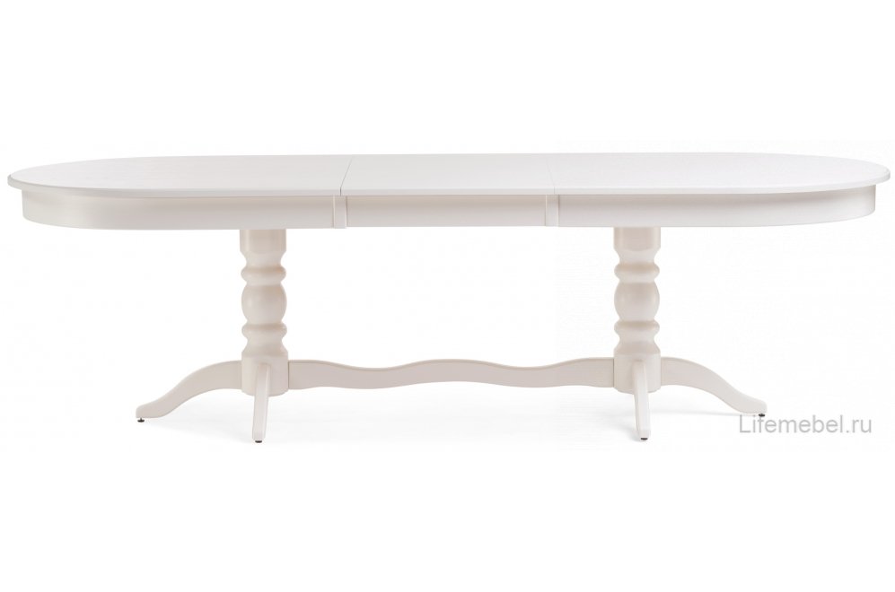 Стол Дейвер 200(260)х100 молочный