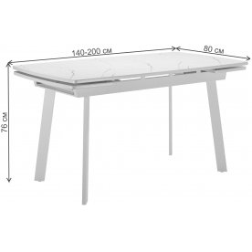 Деревянный стол Dikline US140