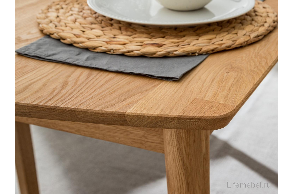 Деревянный стол Ирвинг 140х90 бейц-масло