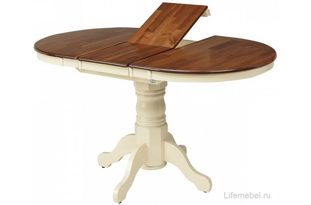 Стол Jin E-R3242R cream / oak