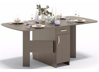 Стол-книжка СП-09 дуб венге