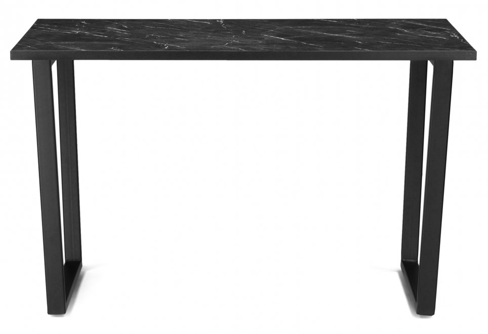 Стол Лота Лофт 120 25 мм черный матовый / креатель