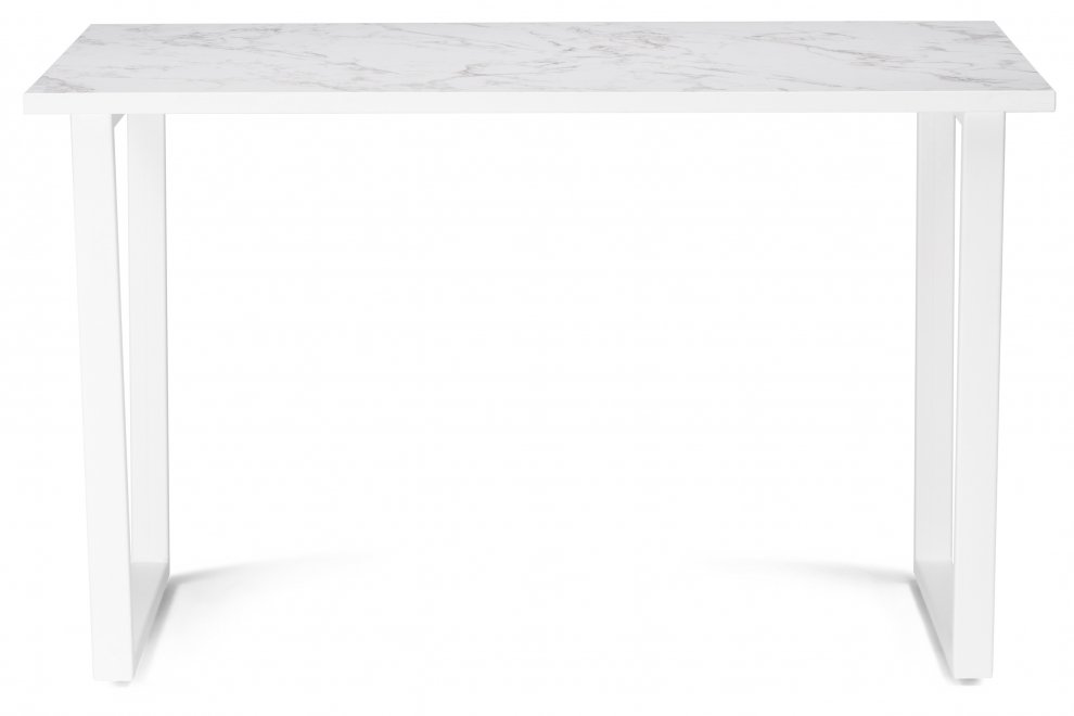 Стол Лота Лофт 120 25 мм сабия / белый матовый