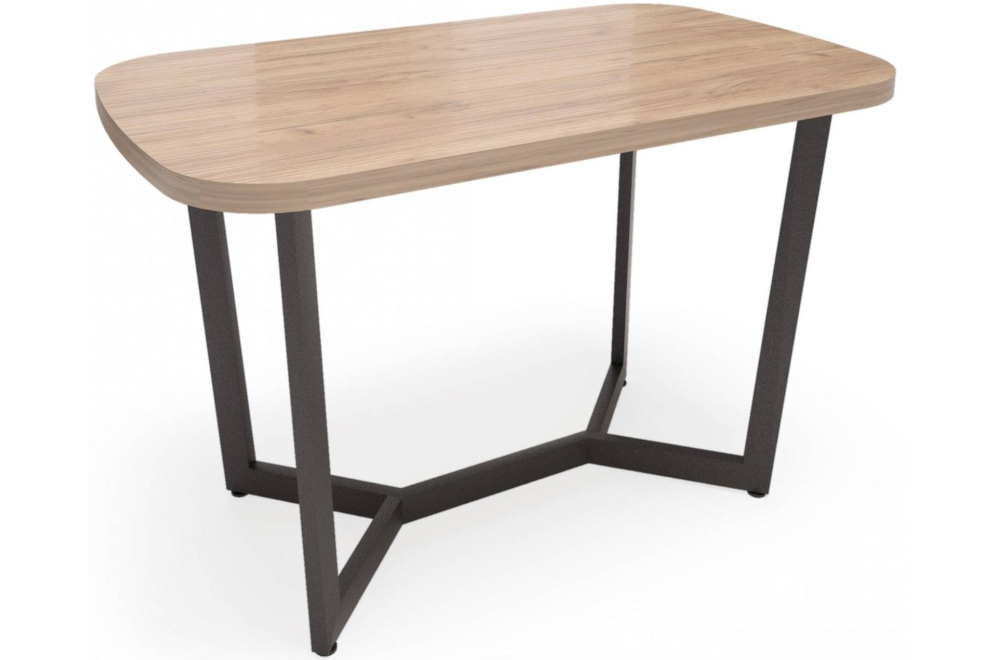 Деревянный стол Мюнхен дуб табачный крафт