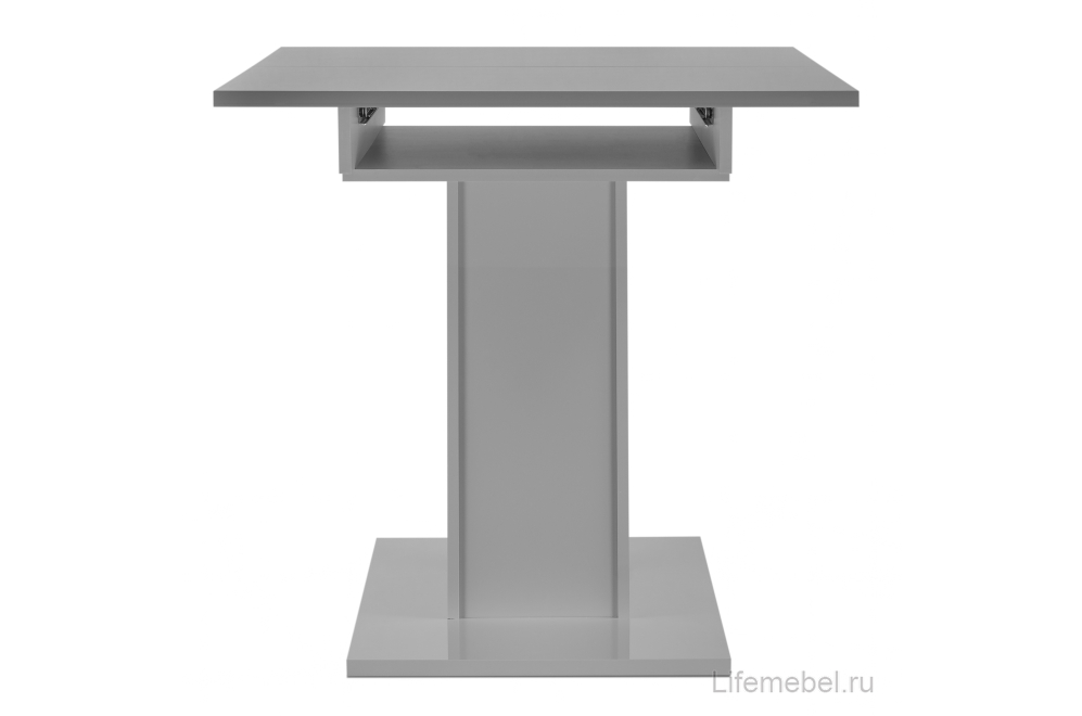 Стол на тумбе Макуто серый