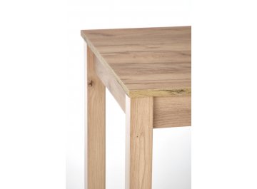 Обеденный стол Анджел 120/68/76 дуб крафт