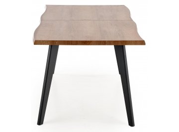 Обеденный стол Dickson 150-210/90/75 дуб / черный