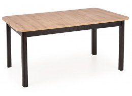 Деревянный стол Florian 160-228/90/78 дуб артизан / черный
