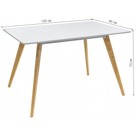 Деревянный стол Фрэд