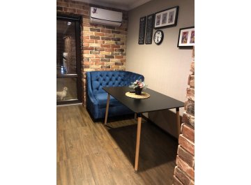 Обеденный стол Матала 120 черный