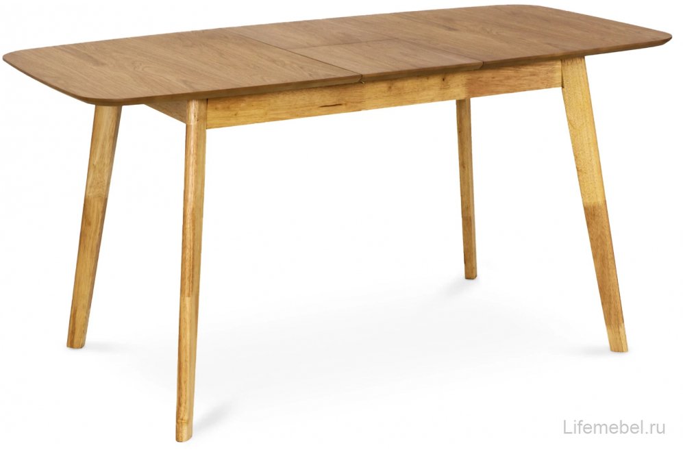 Деревянный стол Wave 119 коричневый