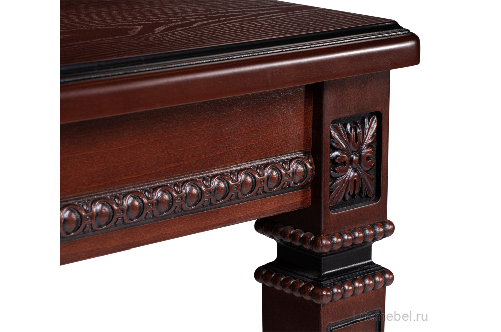 Деревянный стол Паветти вишня / патина