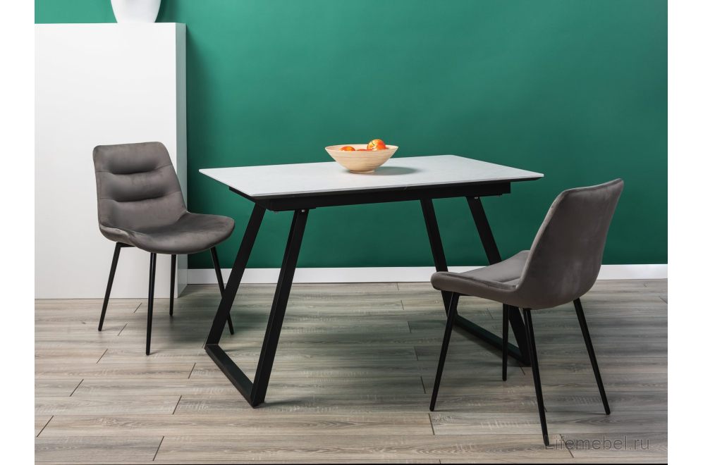 Стол Пеле 140-180 Белый раздвижной