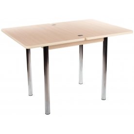 Деревянный стол Реал М-2 КМ 06 хром 02