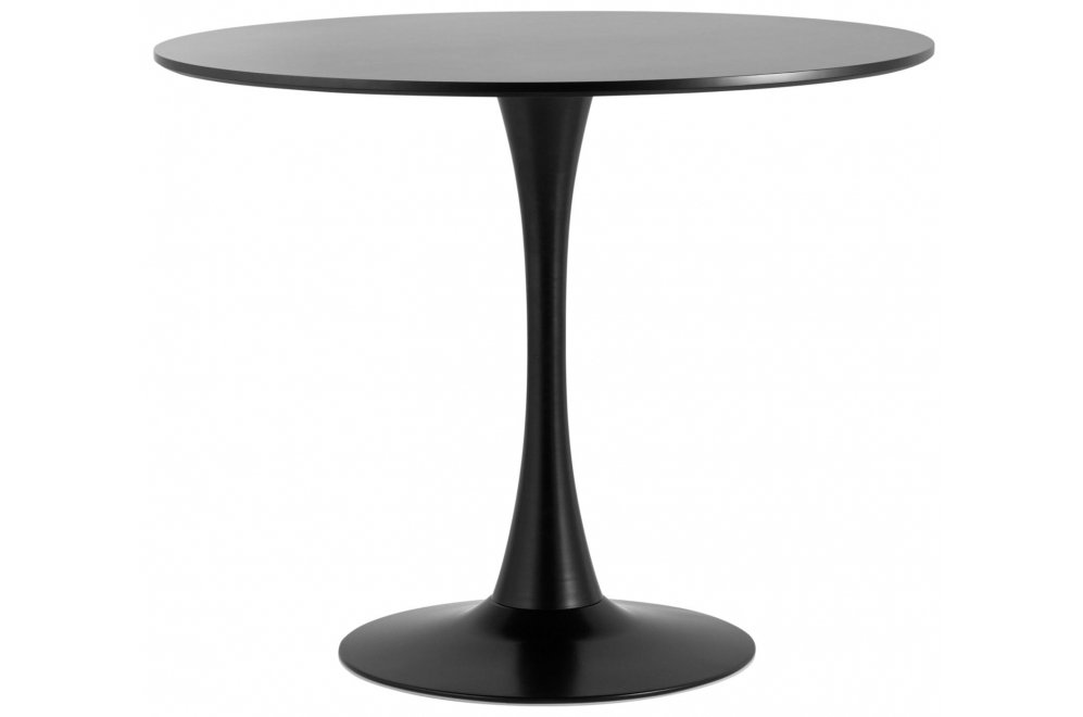 Деревянный стол Rose 90х90 черный