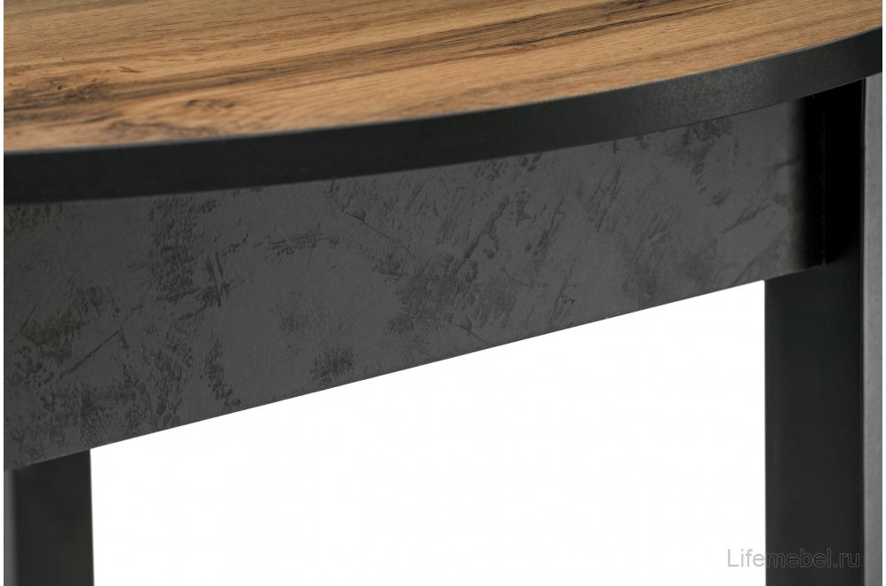 Стол Шен дуб вотан / черный