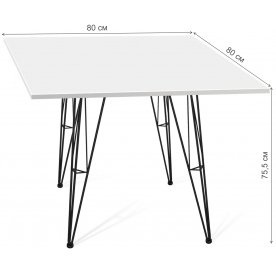 Деревянный стол SHT-TU10/80/80