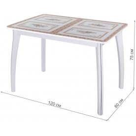 Стеклянный стол Танго ПР-1 07