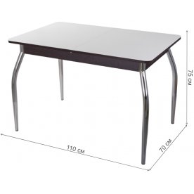 Стеклянный стол Танго ПР 01