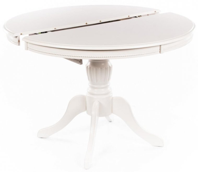 Стол раскладной Toskana 106 молочно-белый