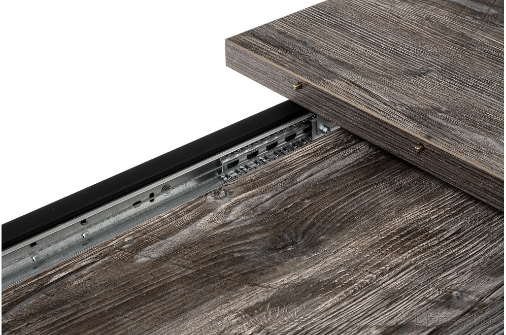 Стол Цефей сосна пасадена / графит