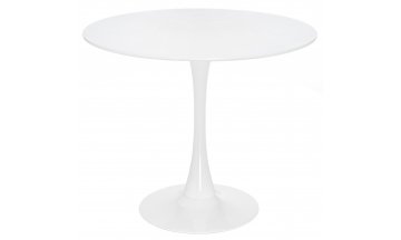 Деревянный обеденный стол Tulip 90 белый