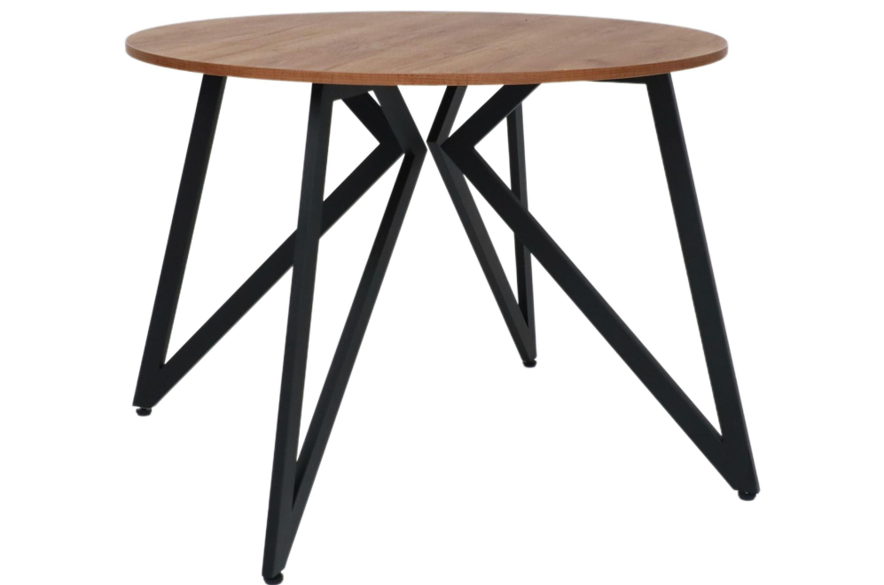 Деревянный стол Женева табачный крафт