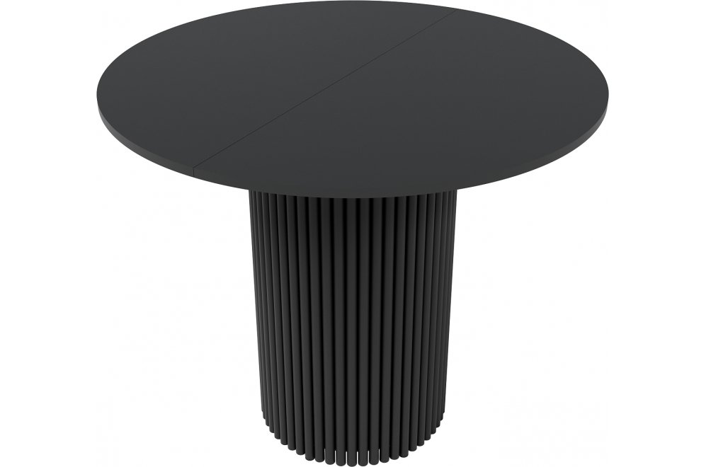 Деревянный стол Trubis 90x75x90 черный