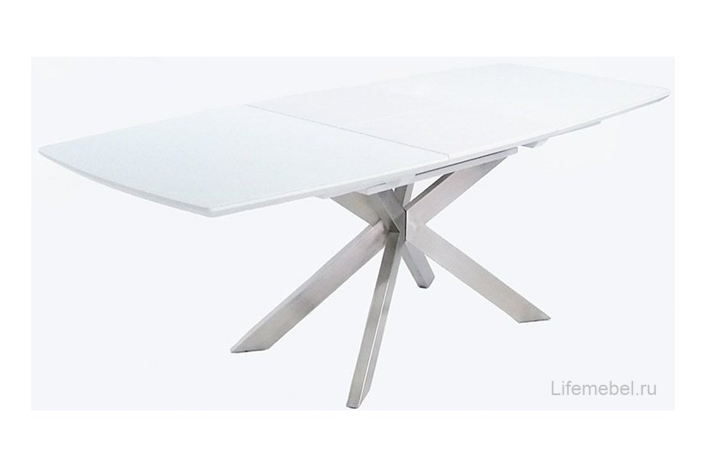 Стол Crystal 160 white